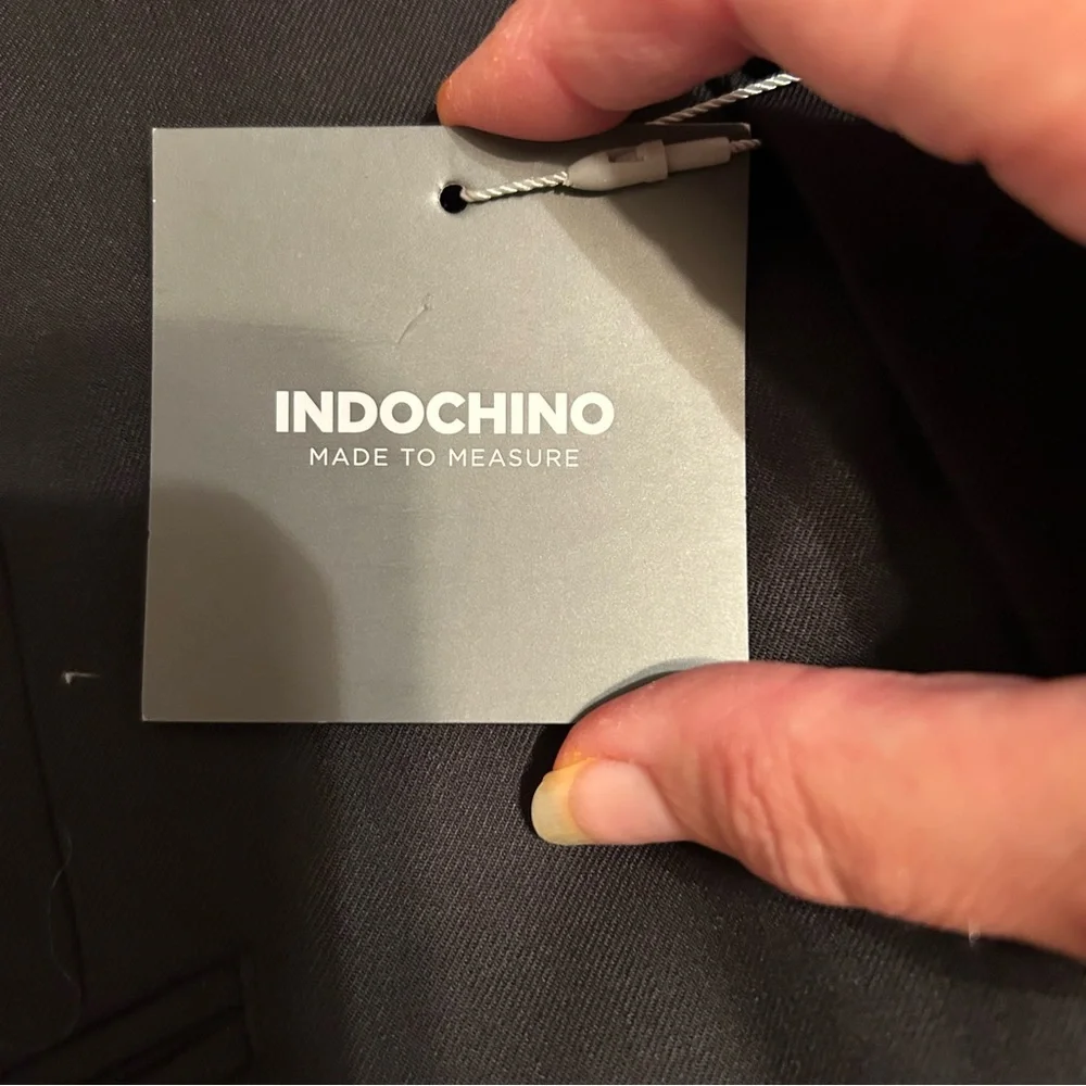 Indochino Luxury NWT Men's‎ Black Blazer 95% wool 5% Cashmere